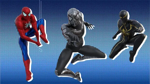 Spider Armor Bundle - Blender textures & materials