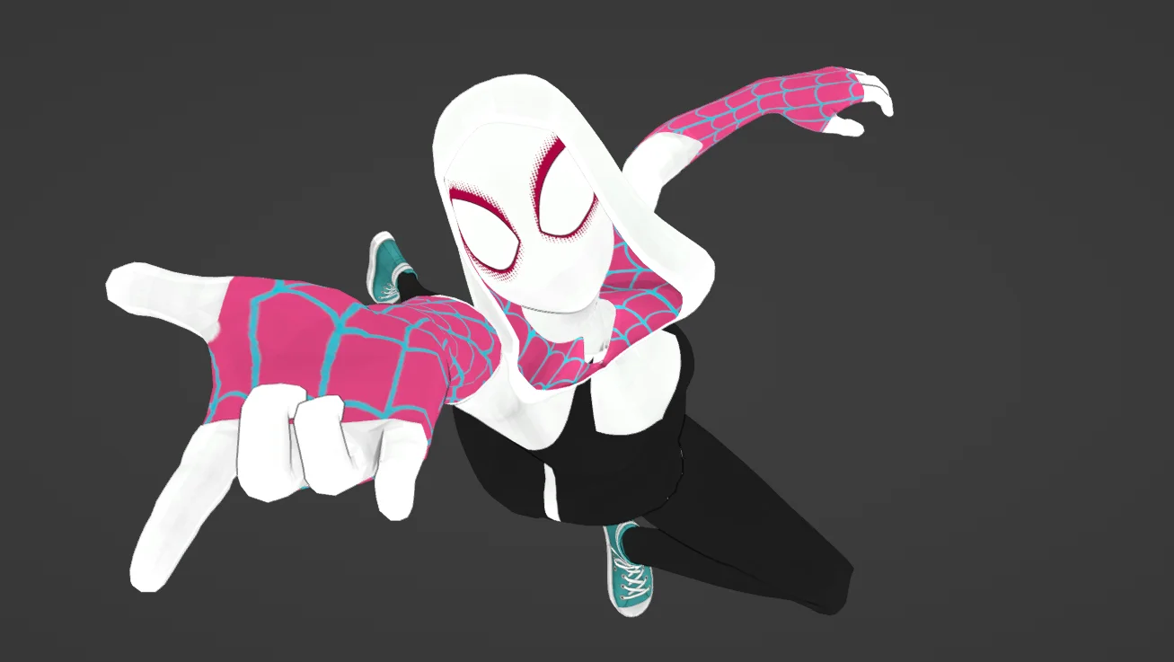 Spider-Gwen Rig screenshot 2