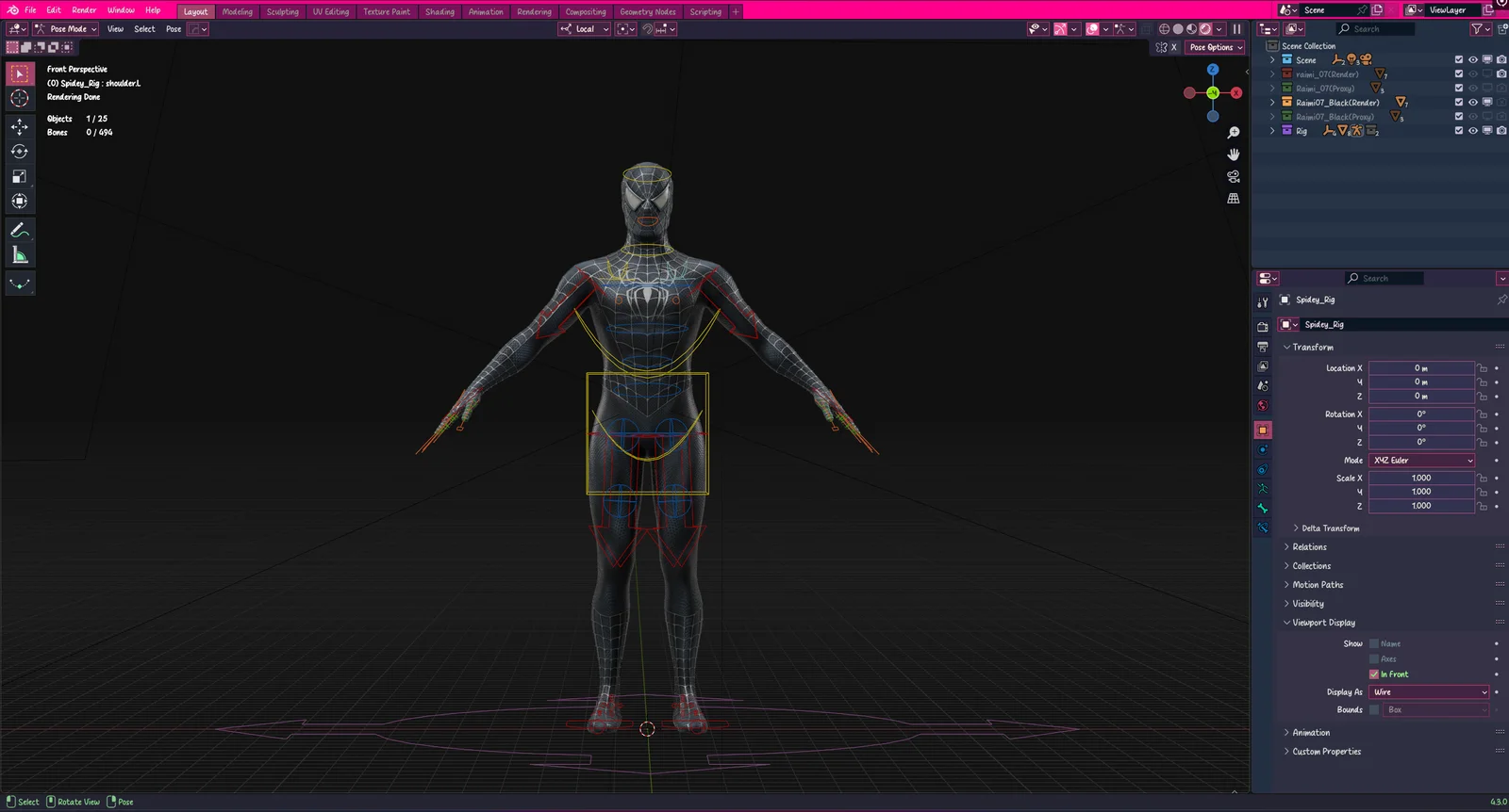 Spider-Man 3 Model Bundle screenshot 6