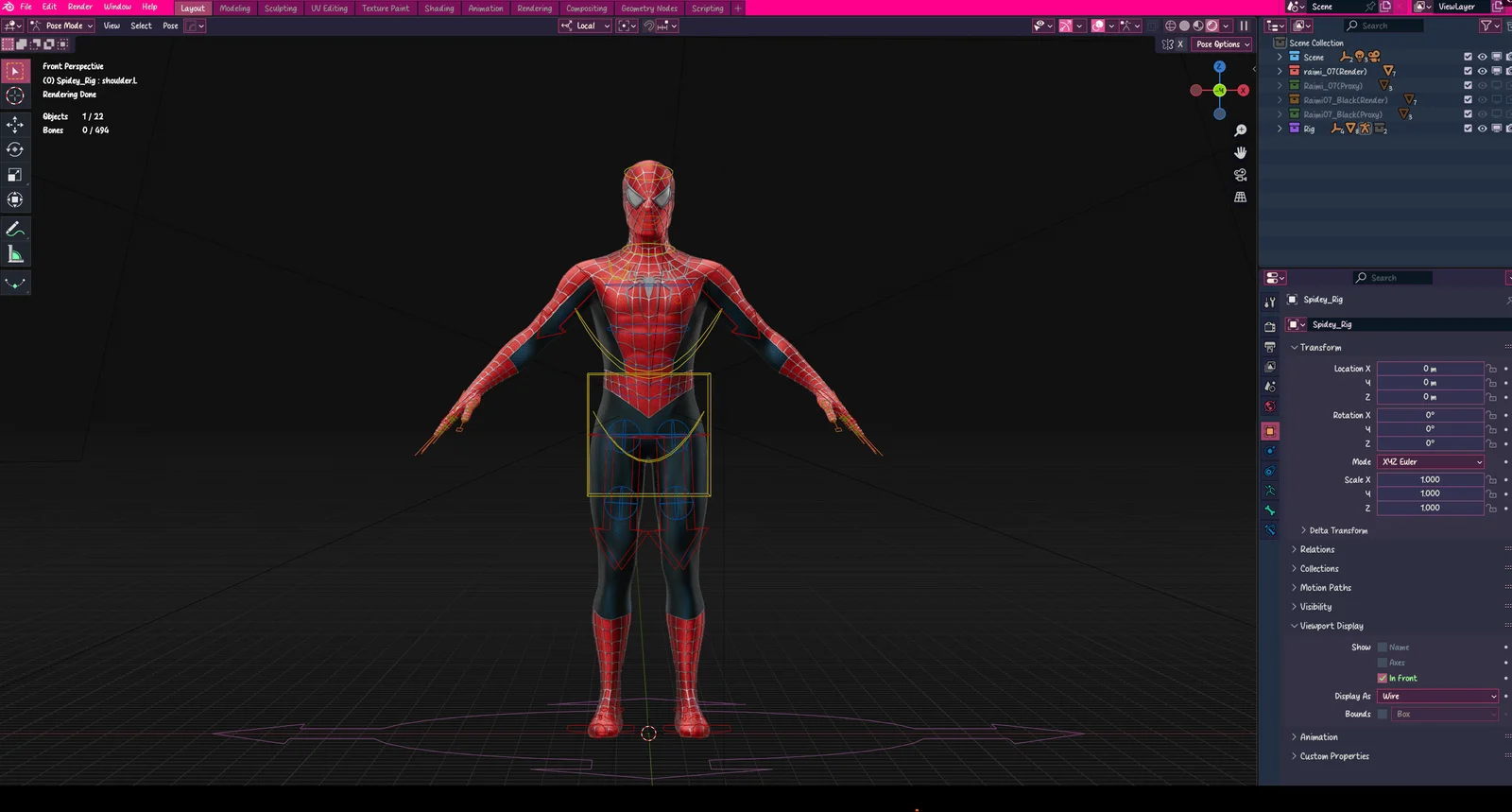 Spider-Man 3 Model Bundle screenshot 7