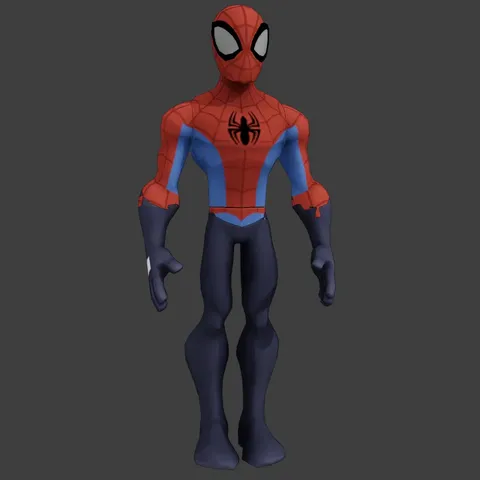 Spider-Man Rig - Blender 3d models