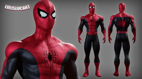 Spider-Man Rig - Blender 3d models