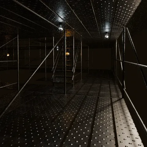 Spider-Man No Way Home Scaffolding - Blender 3d models