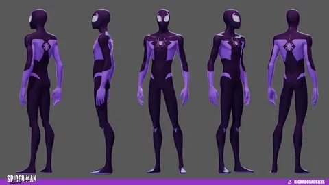 Spider-Man OC Rig - Blender 3d models
