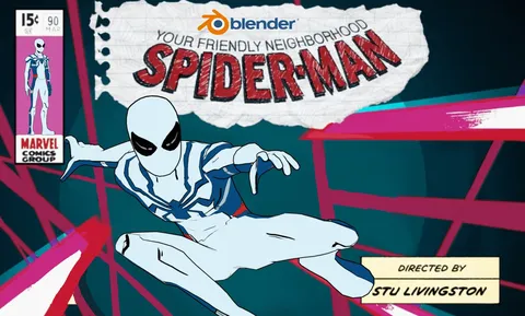 Spider-Man Oscorp Suit - Blender 3d models