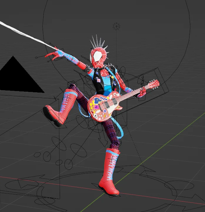 Spider-Punk Sculpt screenshot 3