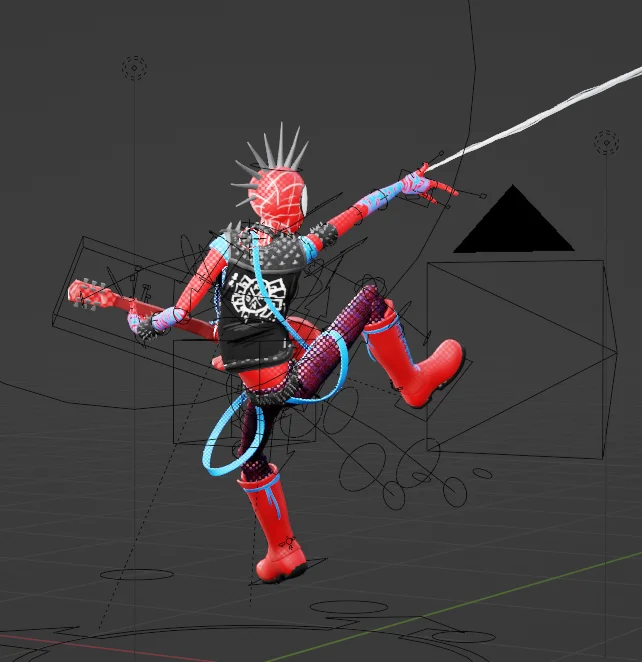 Spider-Punk Sculpt screenshot 4