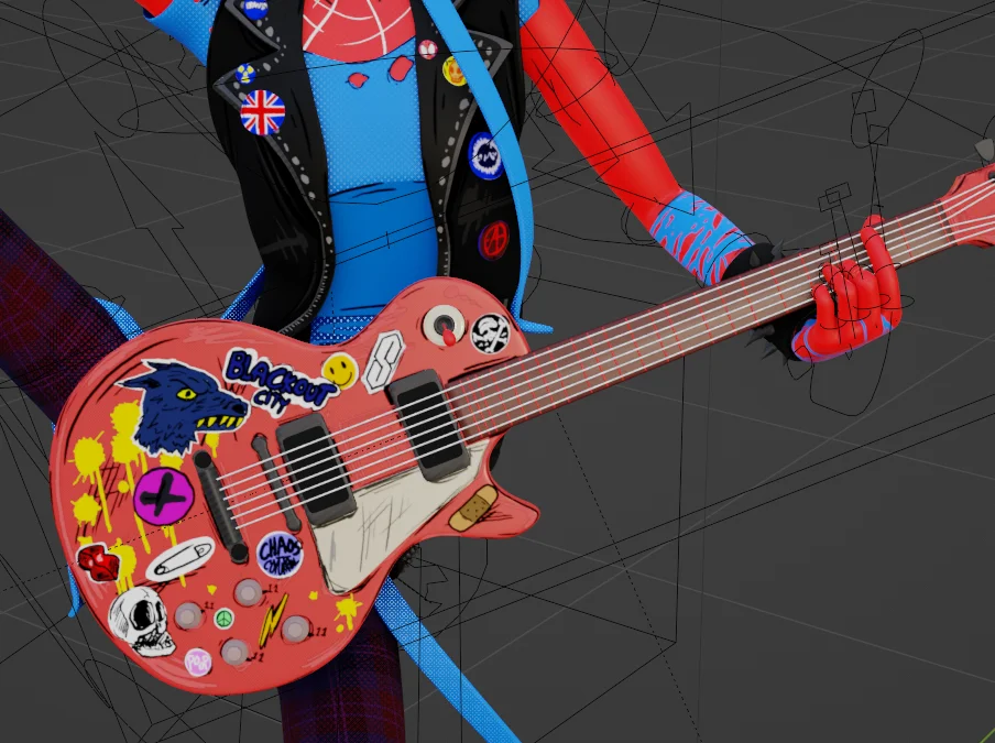Spider-Punk Sculpt screenshot 5