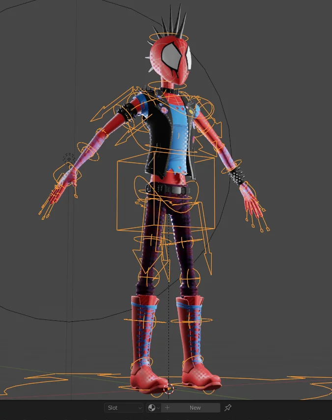 Spider-Punk Sculpt screenshot 6