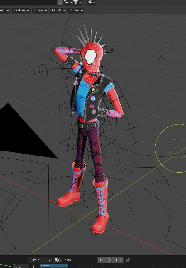 Spider-Punk Sculpt screenshot 7