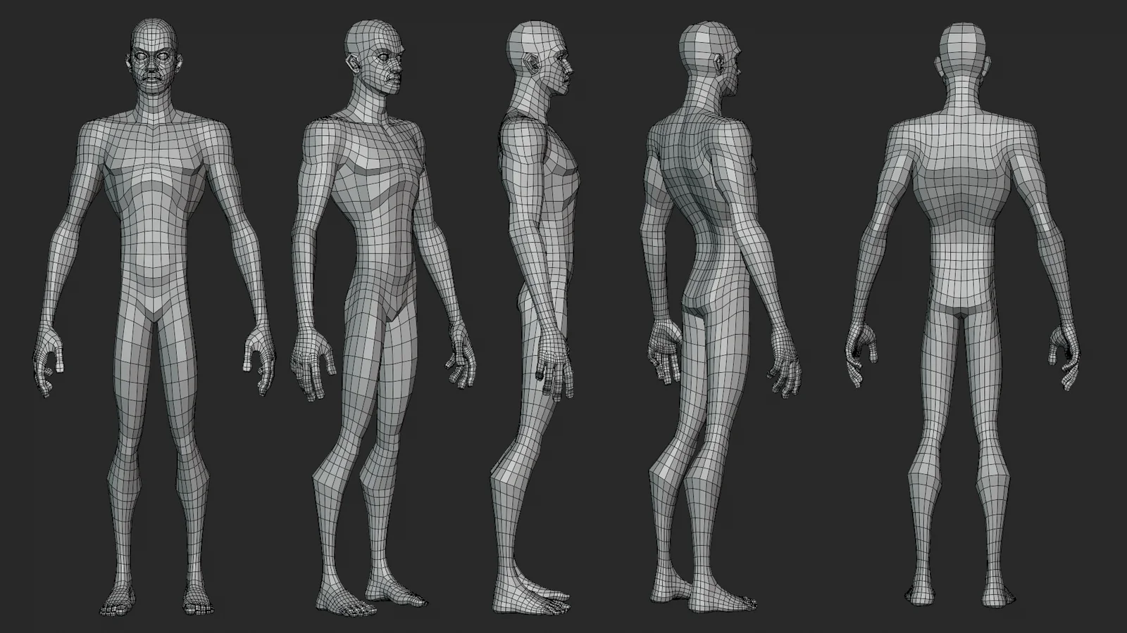 Spider-Verse Lowpoly Basemesh screenshot 2