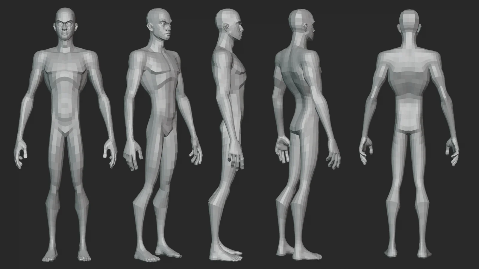 Spider-Verse Lowpoly Basemesh screenshot 3