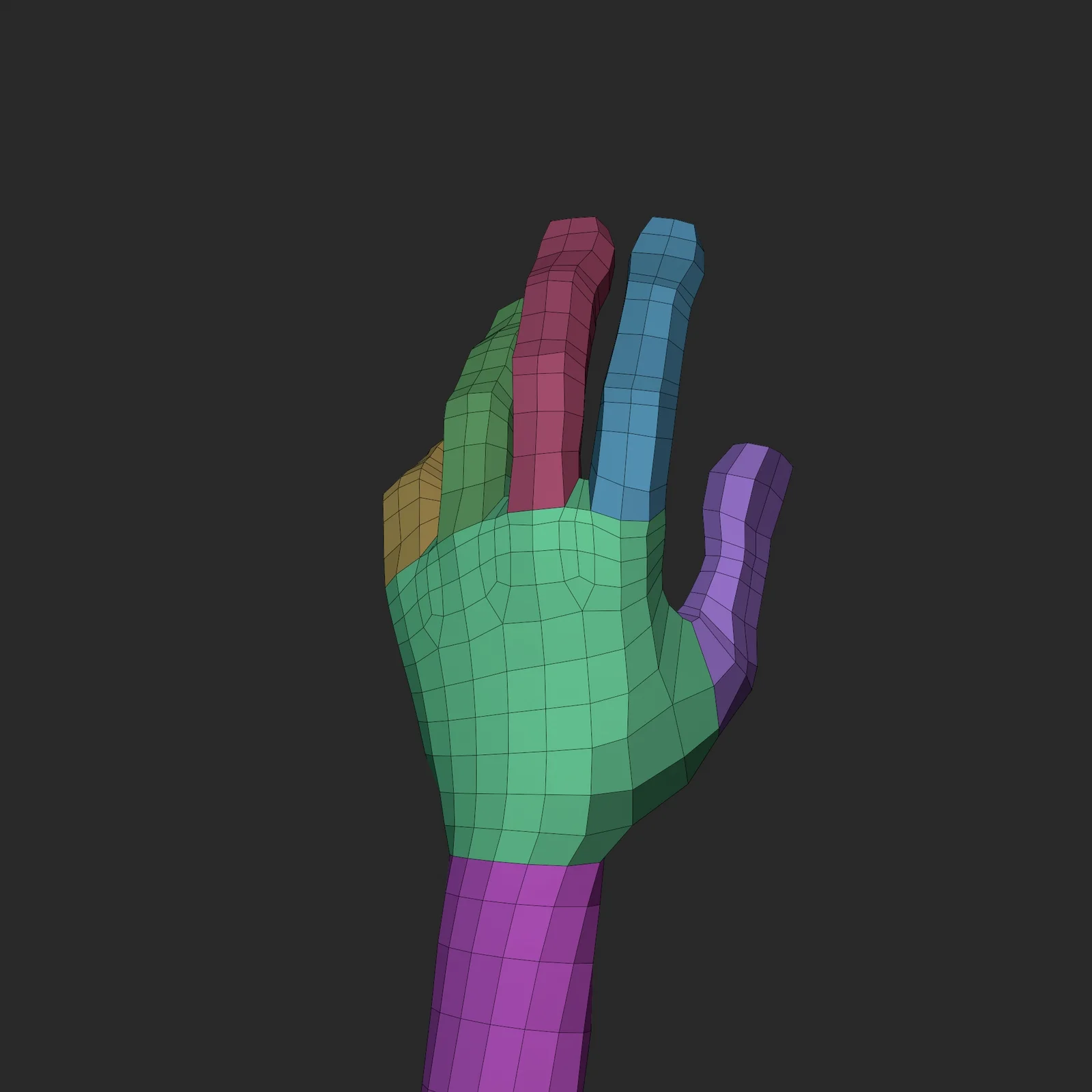 Spider-Verse Lowpoly Basemesh screenshot 7