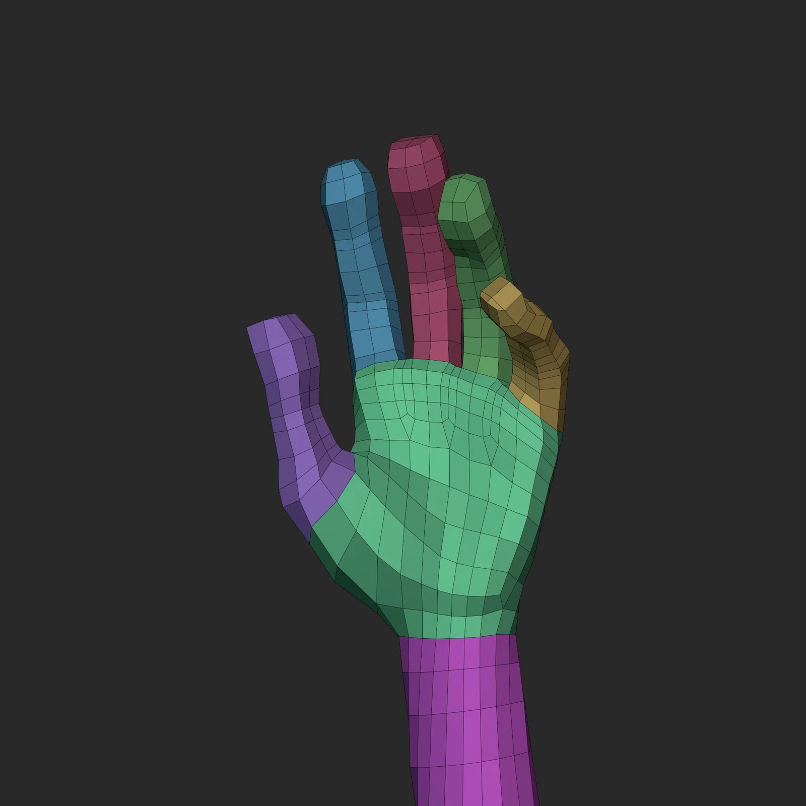 Spider-Verse Lowpoly Basemesh screenshot 8