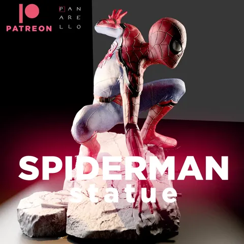 Spiderman No Way Home Sculpture - Blender 3d models