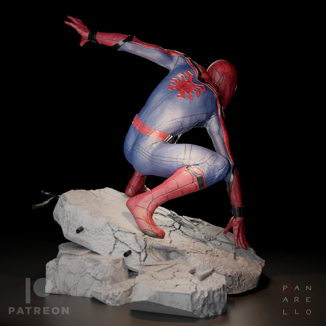 Spiderman No Way Home Sculpture screenshot 2