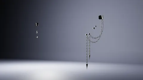 Spikey Earring - Blender 3d models