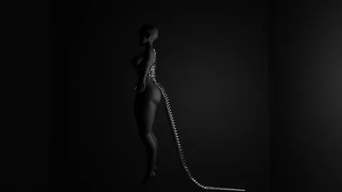 Spine Tail, Horns, and Claws - Blender 3d models