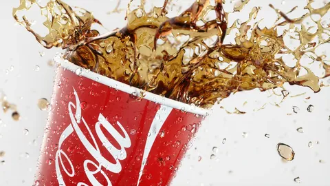 Splash Coca Cup - Blender 3d models