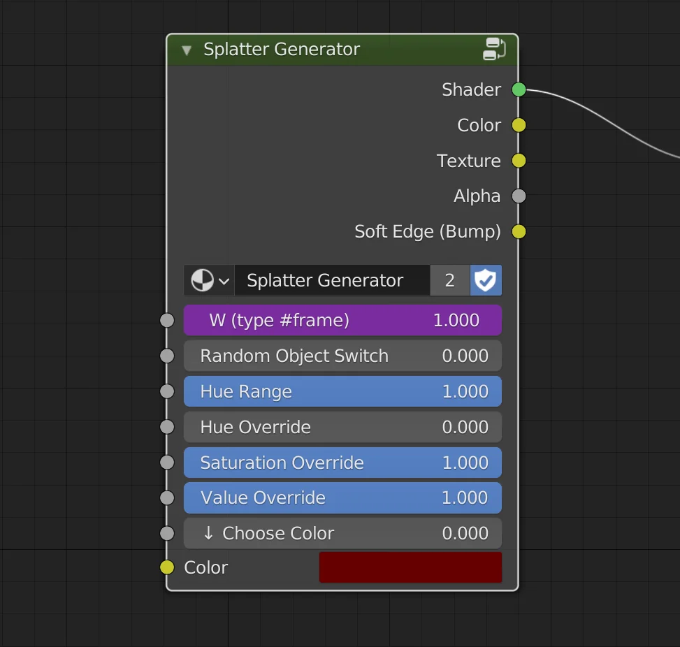 Splatter Texture Generator screenshot 2