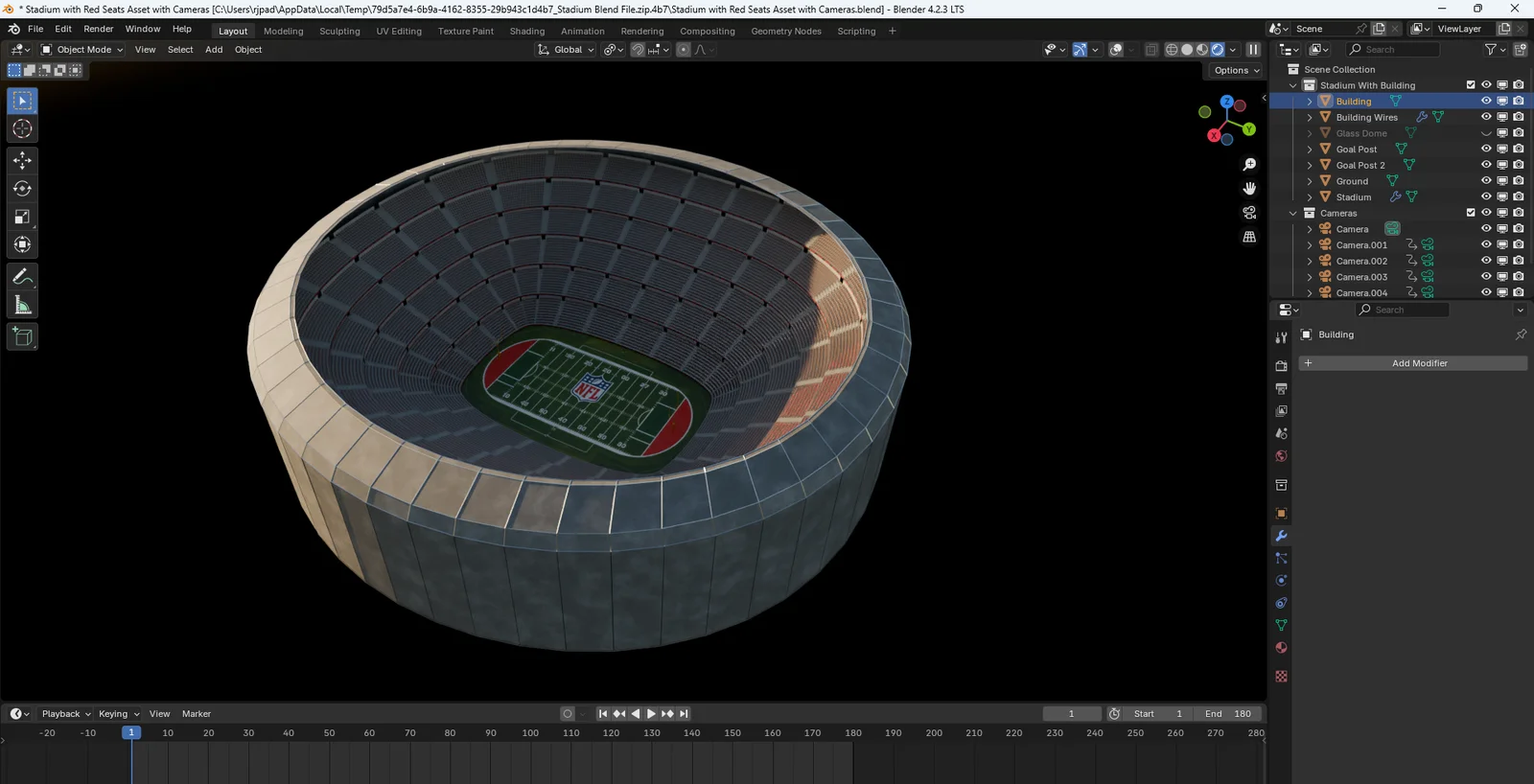 32,000 Seat Sports Stadium screenshot 2