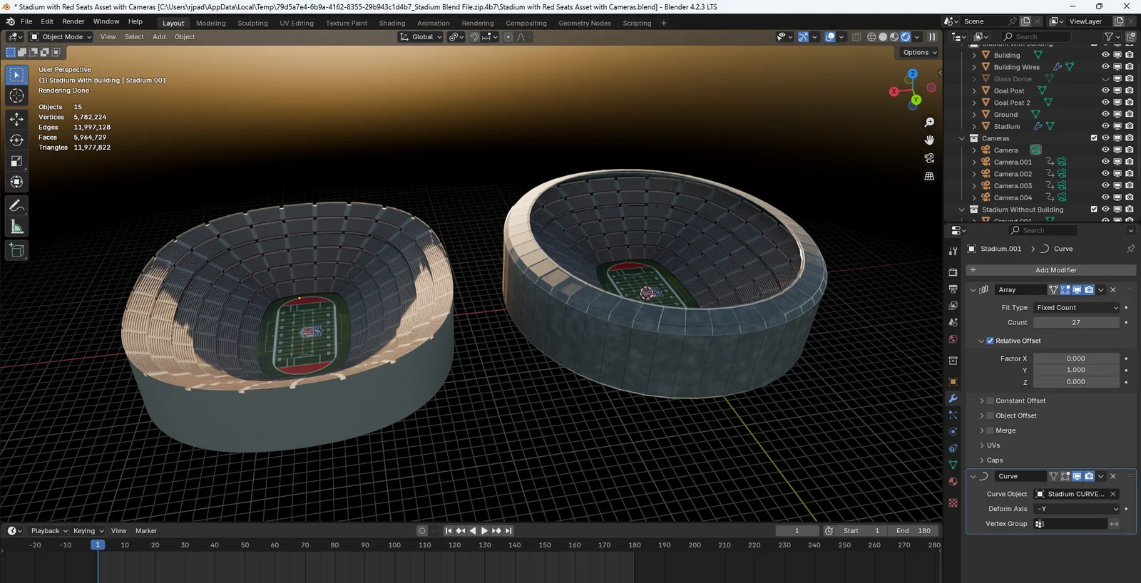 32,000 Seat Sports Stadium screenshot 3