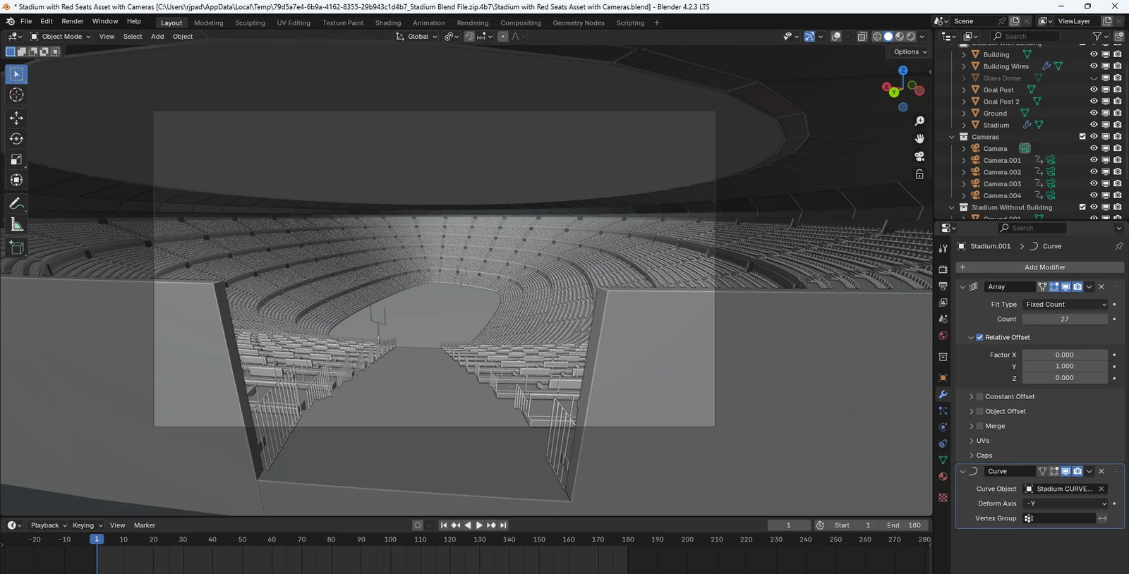 32,000 Seat Sports Stadium screenshot 4