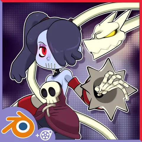 Squigly - Blender 3d models