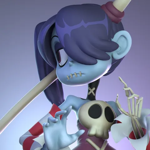 Squigly Sculpt - Blender 3d models
