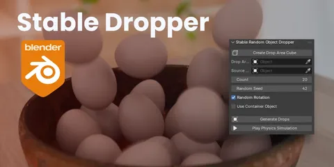Stable Dropper - Blender addons