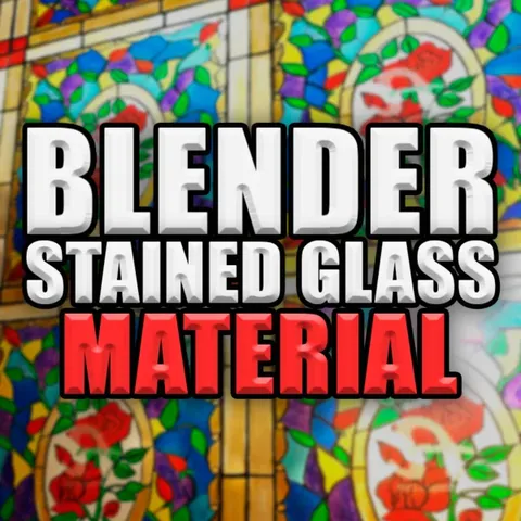 Stained Glass Material - Blender shaders