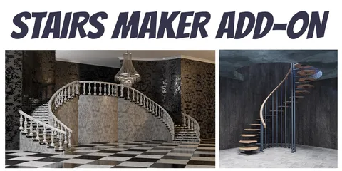 Stairs Maker - Blender addons