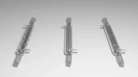 Standard Laboratory Condensers - Blender 3d models