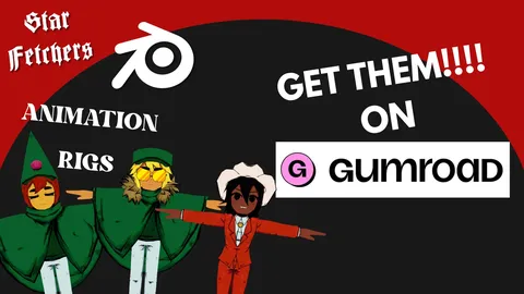 Star Fetchers Rigged Models - Blender 3d models