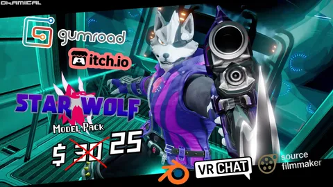 Star Wolf Model Pack - Blender 3d models