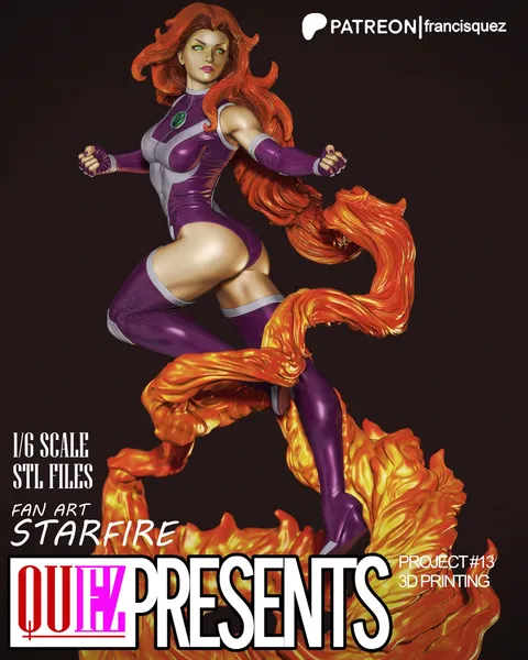 Starfire Print Model - Blender 3d models