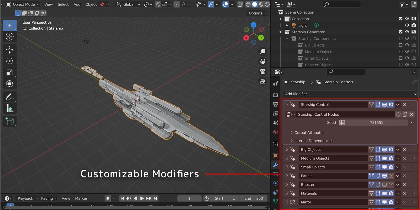 Starship Generator screenshot 3