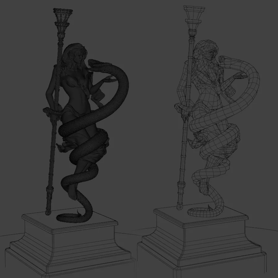 Statue of Vaermina screenshot 2