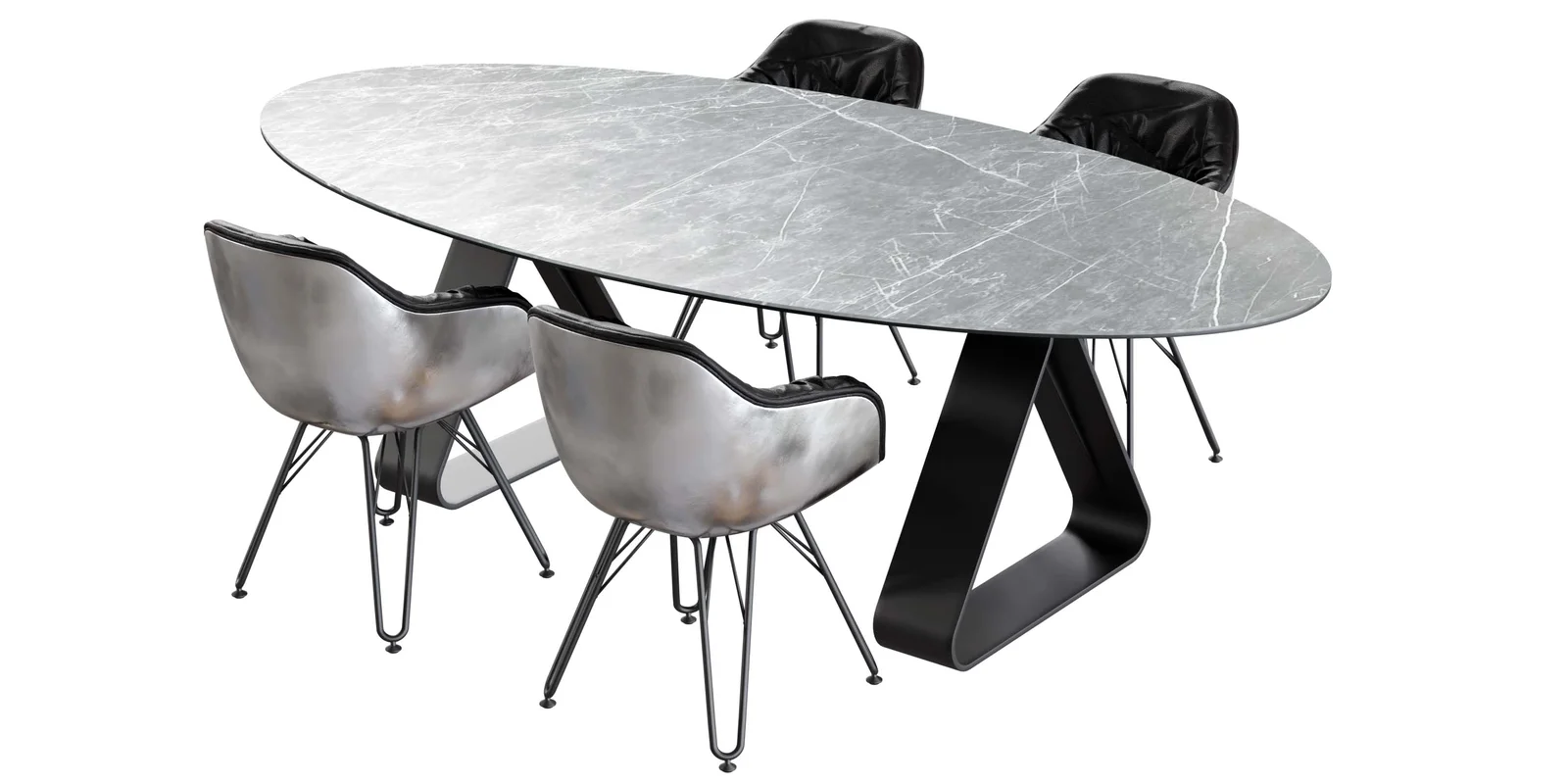 Stay Dining Table and Chairs screenshot 3