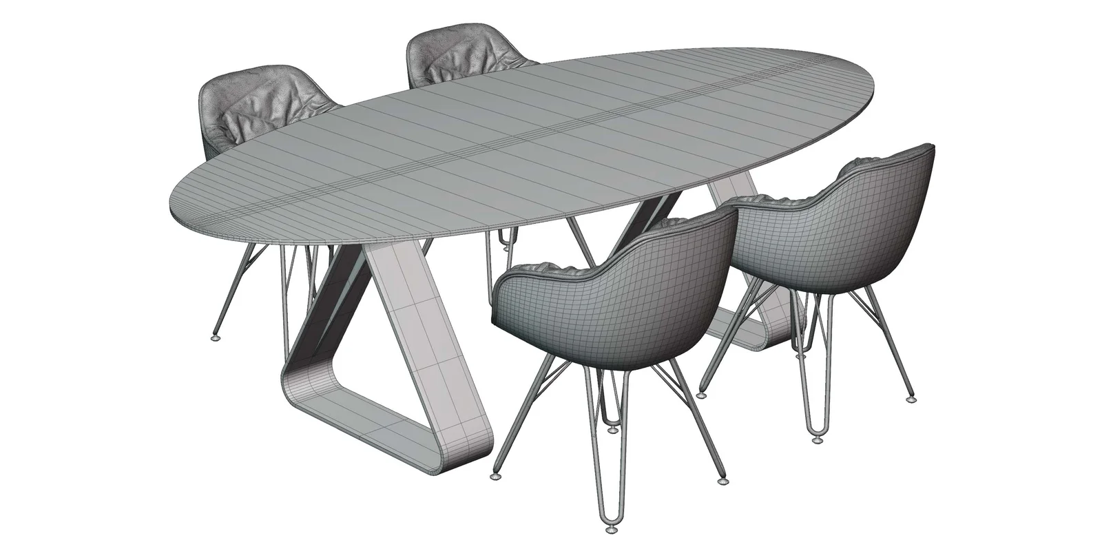 Stay Dining Table and Chairs screenshot 6