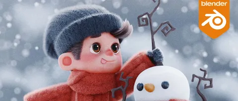 Sticks & Snow - Blender scenes