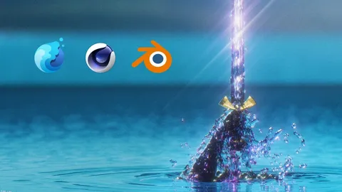 Still Liquid Project Files - Blender tutorials & courses