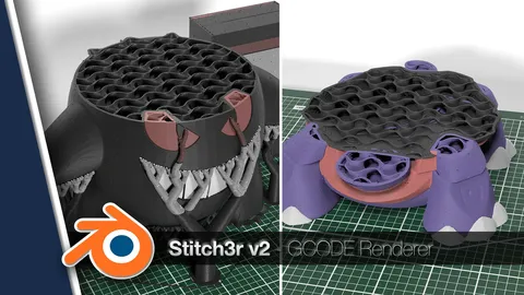Stitch3r - Blender addons