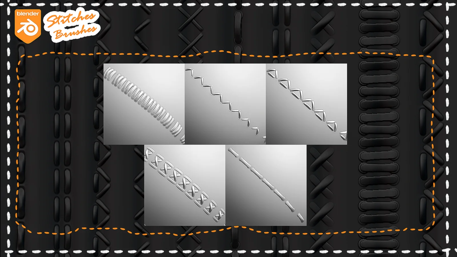 Stitches Fabric Brushes screenshot 5