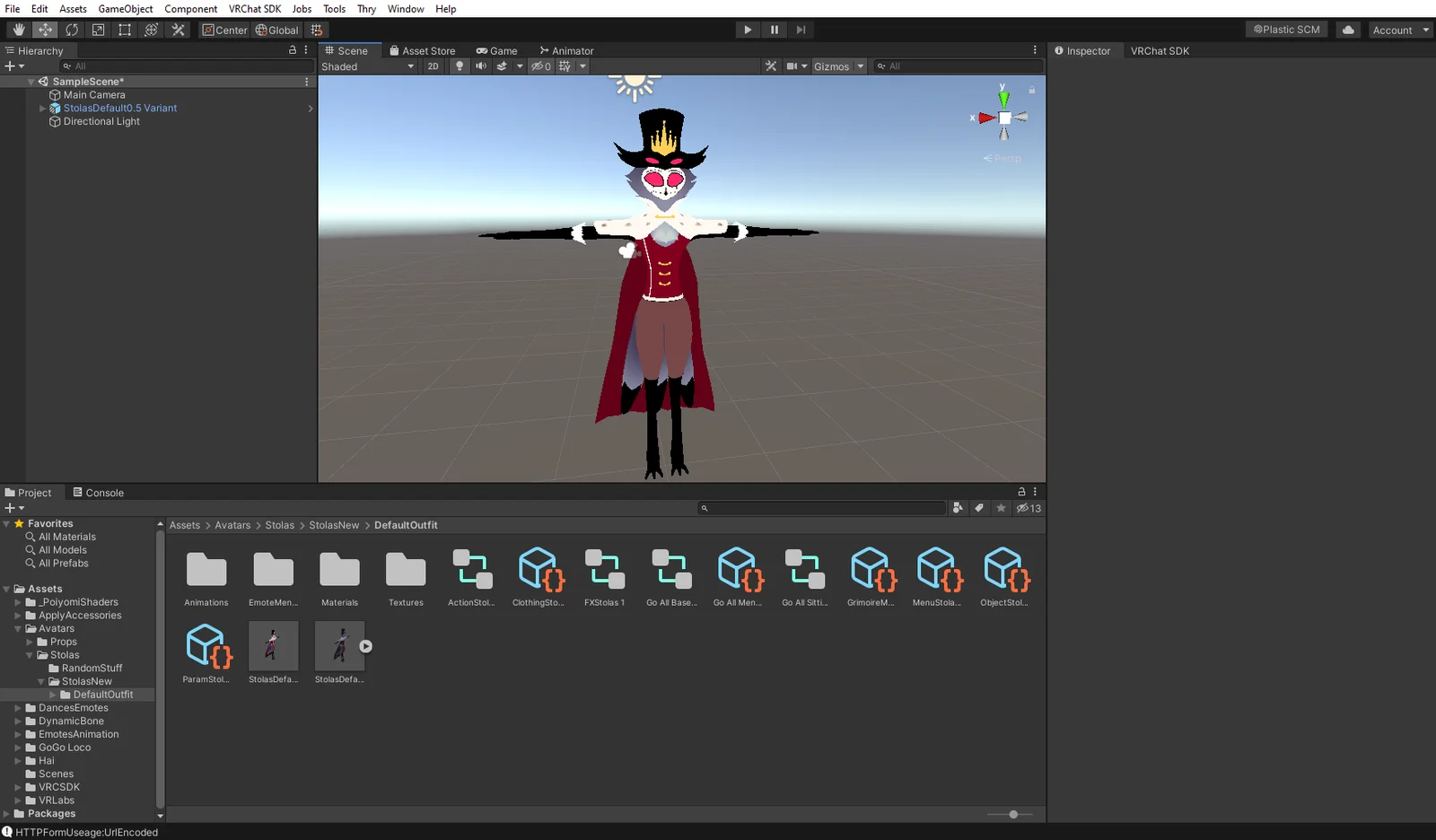 Stolas Character Model screenshot 3