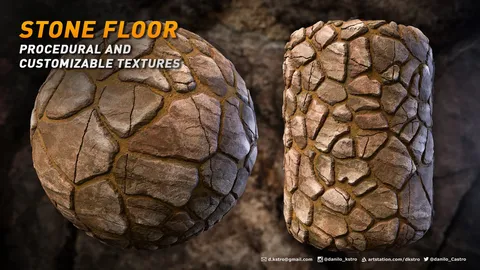 Procedural Stone Floor - Blender textures & materials