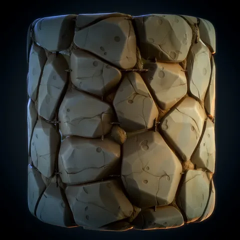 Stone Floor (Water) - Blender textures & materials