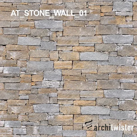 Stone Wall Texture 01 - Blender textures & materials