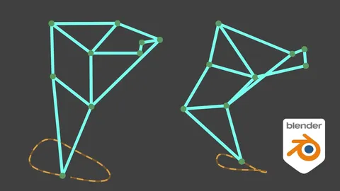 Strandbeest Simulation - Blender geometry nodes