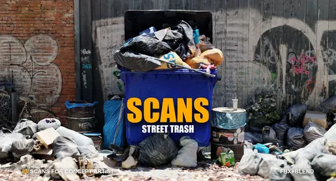 Street Trash - Blender 3d models